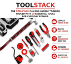29-in-1 Hammer Multi-Tool Kit — All-In-One Toolbox in a Carry Case